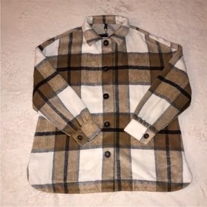 Zaful Plaid Shacket
